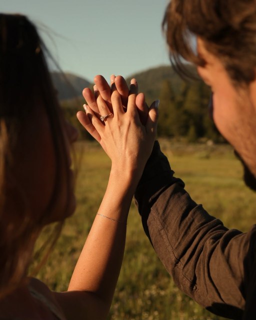 These two were each other’s first kiss and now will be getting married this fall! Their love is young and so sweet, and I’m so excited to be apart of their big day 🫶🏻 it’s going to be a beautiful mountain wedding!

“The day we got engaged—my sister had suggested doing a photoshoot of us so she could start posting photos on her photography account. We went to a field (Hope Valley, near Lake Tahoe) and after taking pictures for awhile, he told me he had a surprise and to close my eyes, he then got down on one knee and proposed. When I turned around afterward, I was surprised to see both our families—mine had traveled from eight hours away—coming out from the trees lol they apparently had been waiting the whole time (hiding in the bushes) so they could be there to congratulate us.”

We love a good family surprise like this! 🥹

Photographer @brattybreadpics 

Northern Nevada wedding planner, Wedding coordinator, Engaged couples